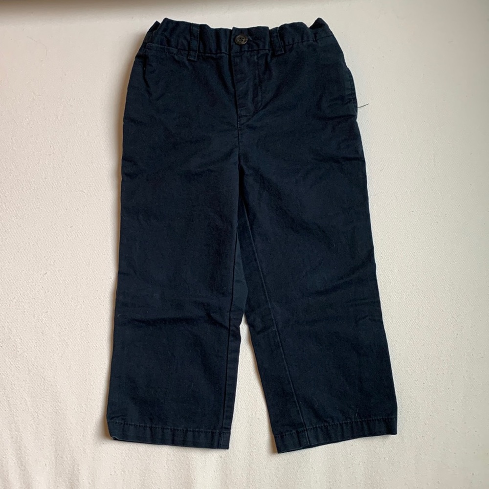 Navy blue Ralph Lauren polo baby khakis size 24m